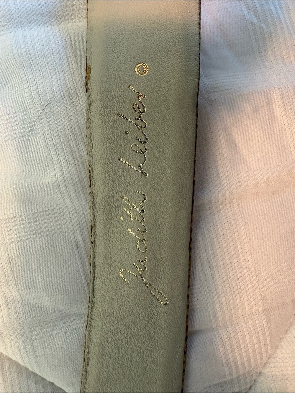 Vintage Judith Leiber Snakeskin Belt with Stone Accents - Picture 2 of 7